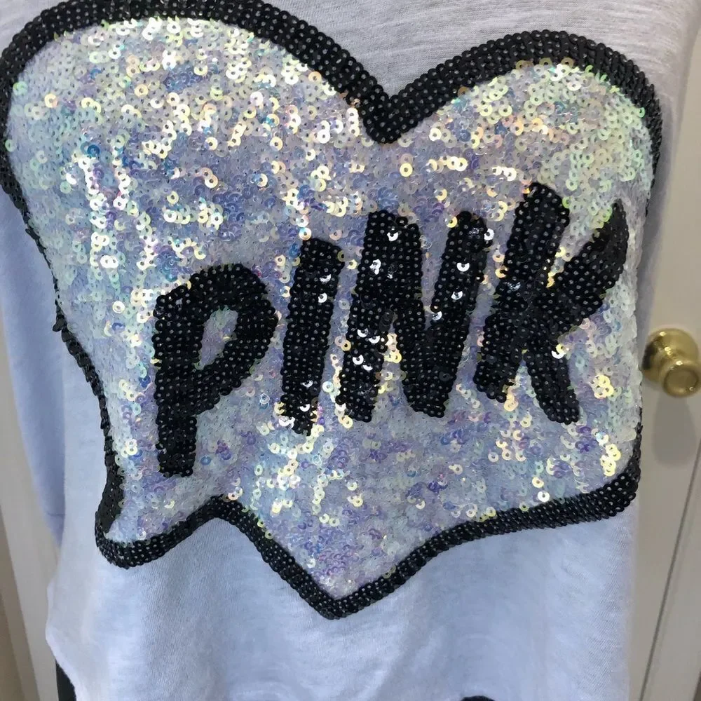 Victoria’s Secret PINK light purple sequin tank